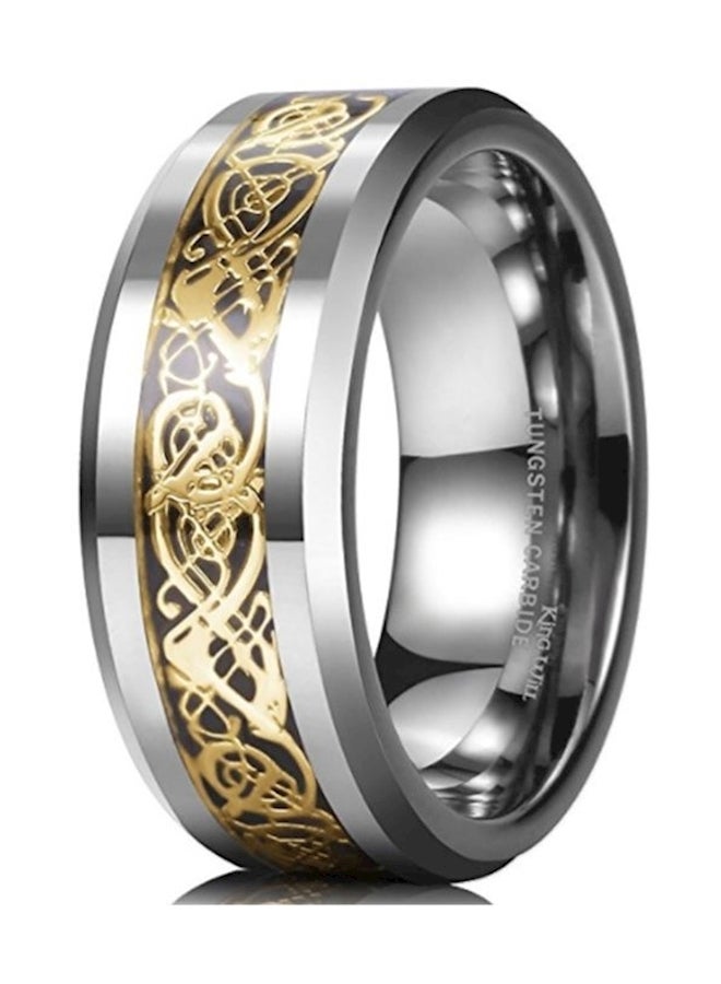 Dragon Inlay Ring - Image 1
