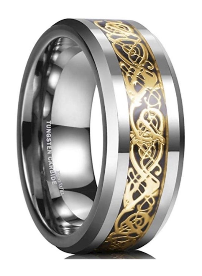 Dragon Inlay Ring - Image 2