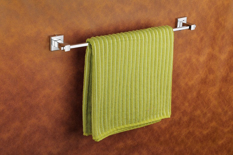 iSTAR Square Stainless Steel 24 Inch Towel Rod Towel Rack for Bathroom Bar Hanger Stand Bathroom Accessories (1) - Image 2