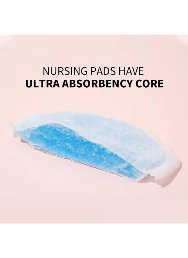 Generic - 100PCS Chest Pads Disposable Soft Nursing Pads Breast Pads, Quick Absorbency, 5 In in Diameter Full Coverage,3D Contoured Design,Individually Wrapped Absorbent Breast Pads for Breastfeeding, Ultra-Absorbent and Portable Breast Pads,Disposable Milk Pad Breast Pads Thin Breathable,Extra Comfort Individually Wrapped,Leak-Proof Portable Nipple Pads for Postpartum Breastfeeding (White) - Image 1