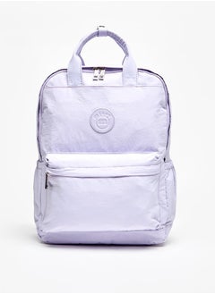 MISSY Missy Logo Applique Backpack with Adjustable Strap and Zip Closure - 12x41x30 cm  - Image 1