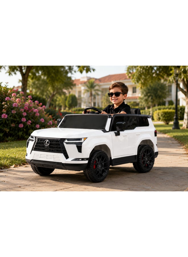 LEXUS Official Licensed Lexus LX600 Kids Electric Ride-On SUV with Remote Control - Image 3