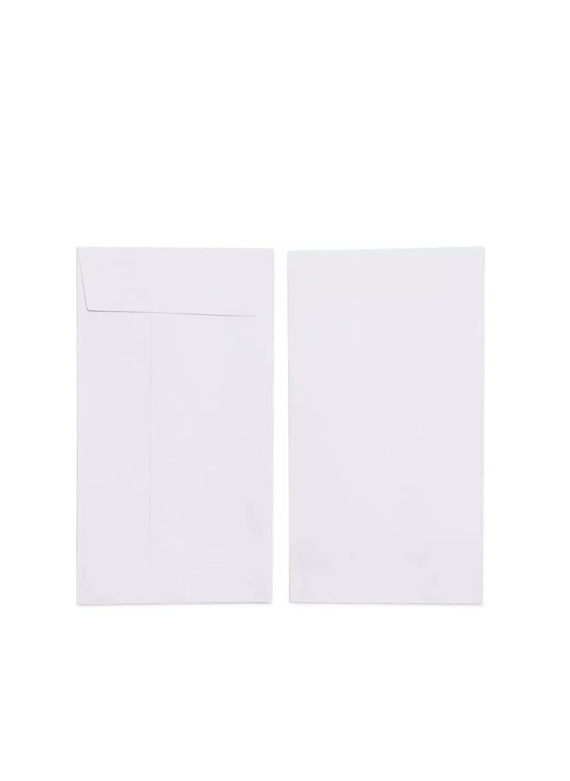 MARKQ White Coin Envelopes 6 x 4 inches Kraft Self Adhesive Seed Envelopes for Small Items Parts Wages Notes Beads Garden Office 50 Pack  - Image 2