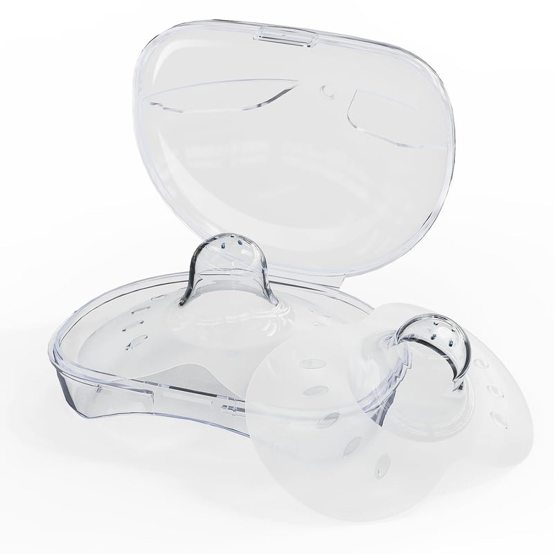 Hranio Breast Feeding Cover Nipple Shields for Breastfeeding Newborn Lactancia Nipple Shield Pain Relief Breastfeeding Nipples Shield Breast Shields for Breastfeeding Supplies 24mm - Image 1