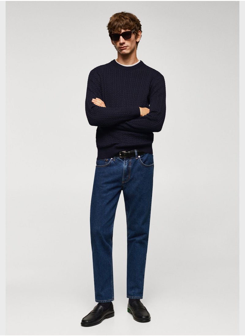 Mango Man - Essential Mars Crew Neck Sweaters - Image 1