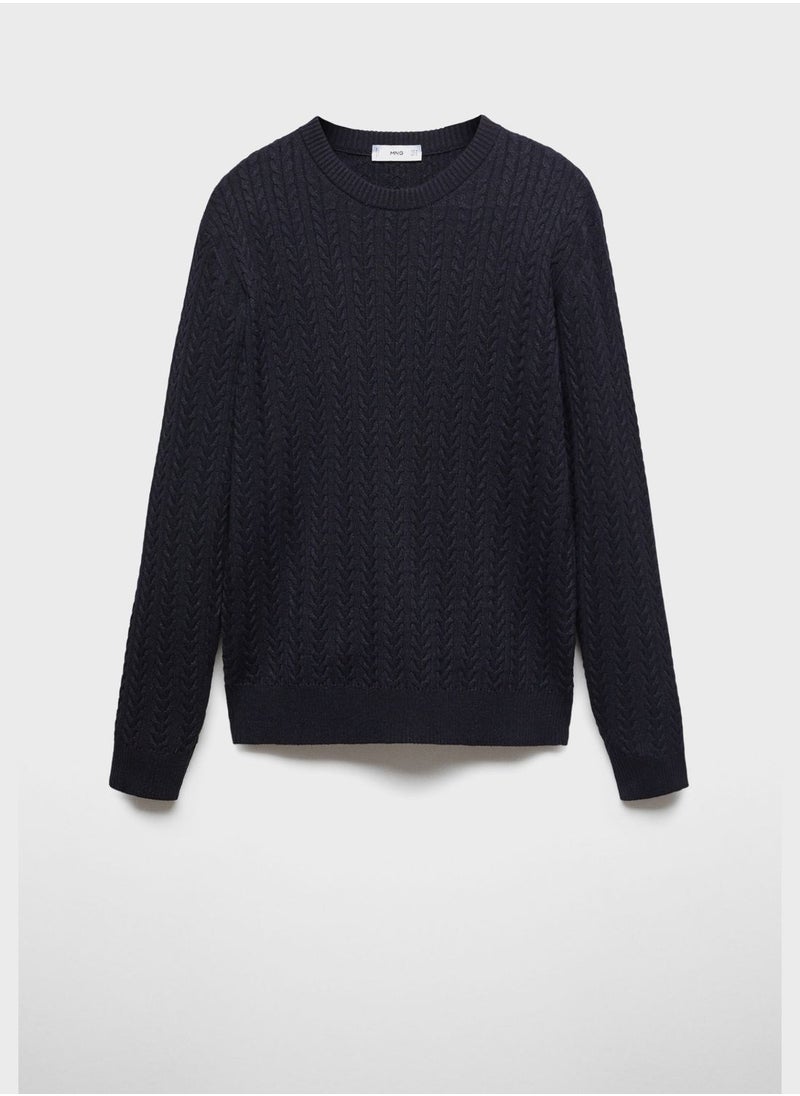 Mango Man - Essential Mars Crew Neck Sweaters - Image 1