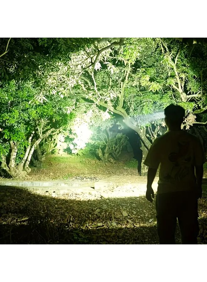 K71 Golden B 2PC Powerful LED Headlamp 5 Chips USB C Rechargeable Head Torch Adjustable Lightweight For Camping Fishing Hiking - Image 3