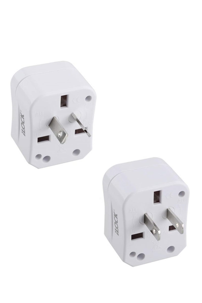 Ilock Universal Travel Adapter from 100-220V US To EU/AUS 4in1 - Image 2