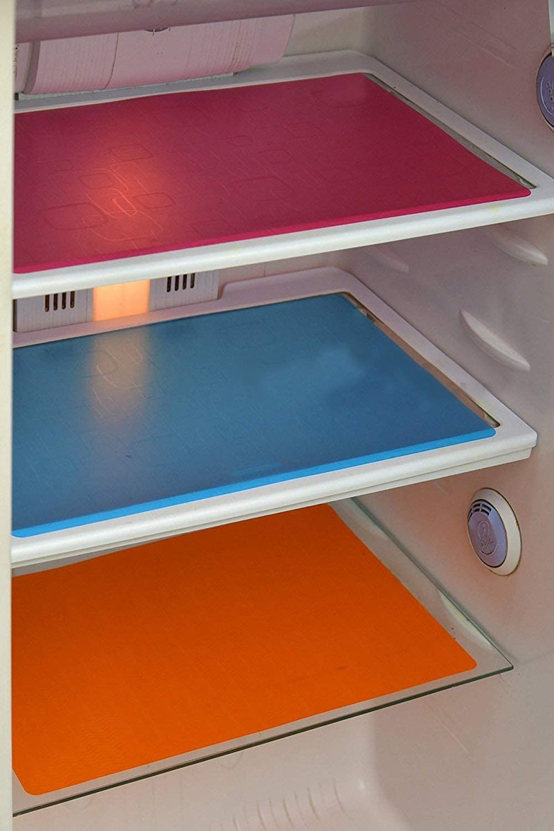 Yellow Weaves Exclusive Decorative Fridge Top Cover + 3 Fridge mat - Multi Colour - Image 5