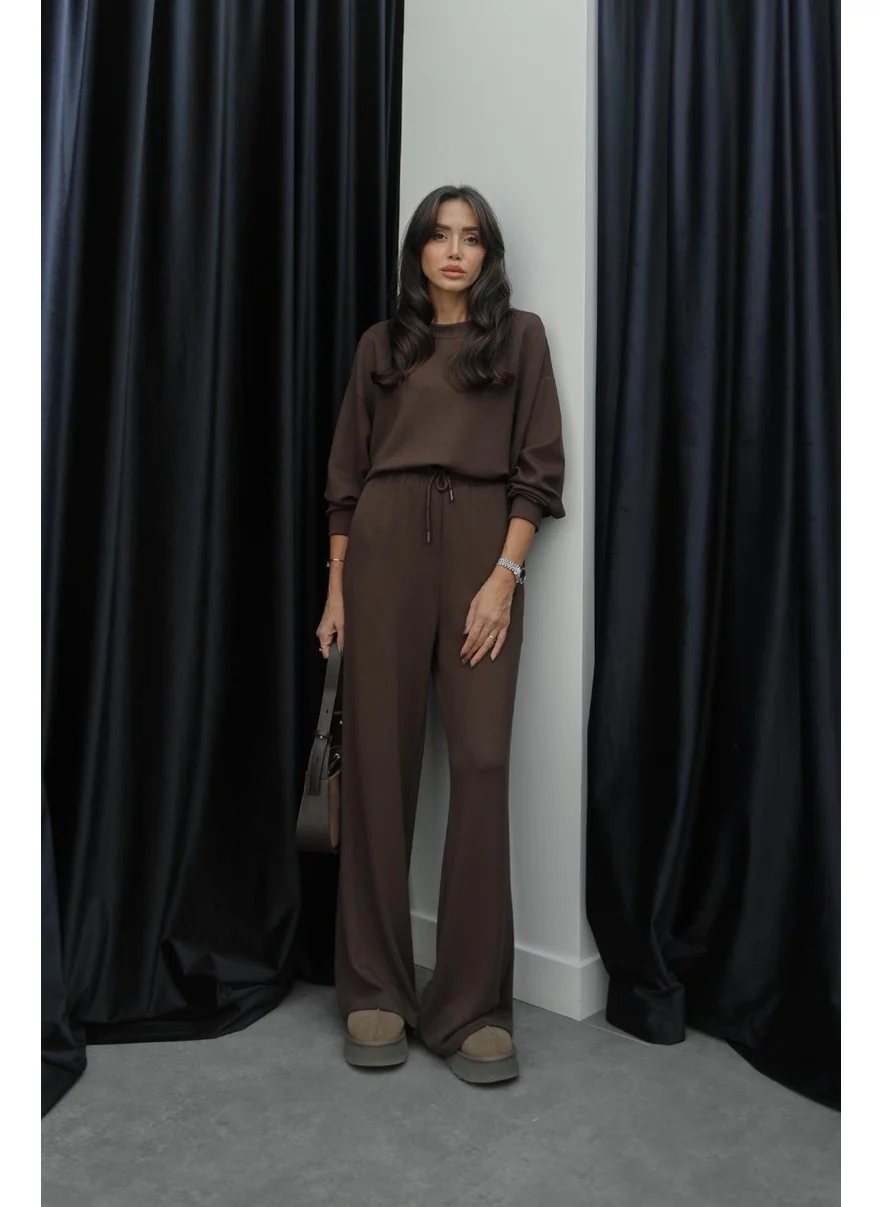 Havoş Brown Claire Modal Tracksuit