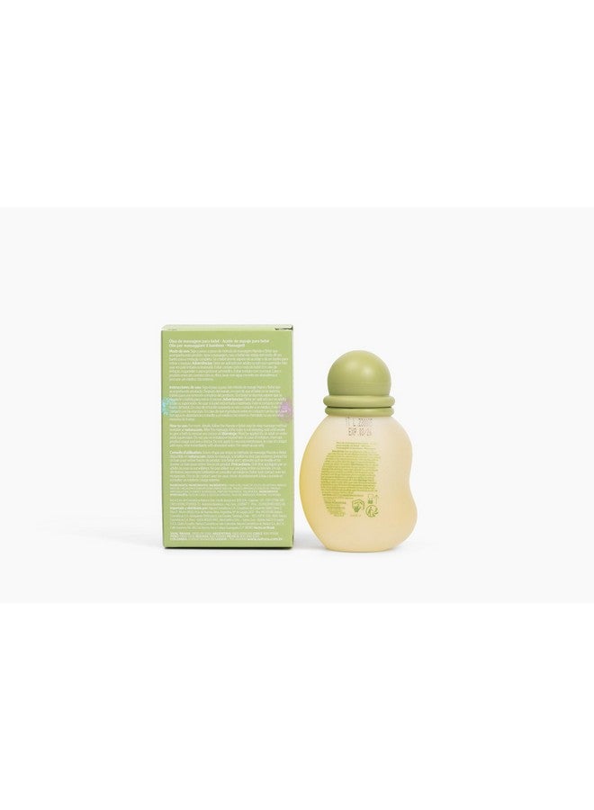 Natura natura - Mamãe e Bebê Baby Massage Oil - 100% Vegan - Safe & Gentle Lightweight Formula - 99% Natural Origin - All Skin Types - Cruelty Free - Brazilian Beauty - Baby Essentials - 3.38 fl oz (100ml)  - Image 1