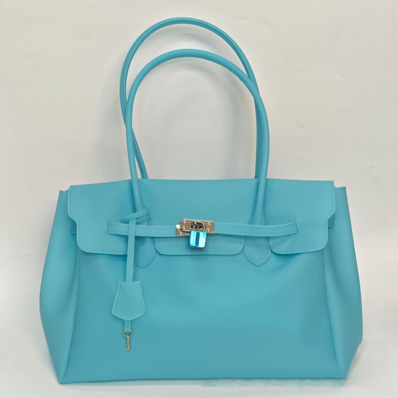 Jellyfirkin New Summer Kiiikiii Clear Bag Medium Shoulder Tote Large Capacity - Image 4