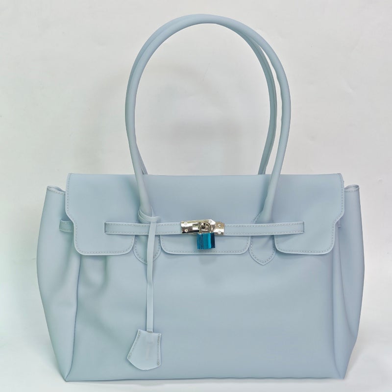 Jellyfirkin New Summer Kiiikiii Clear Bag Medium Shoulder Tote Large Capacity - Image 3