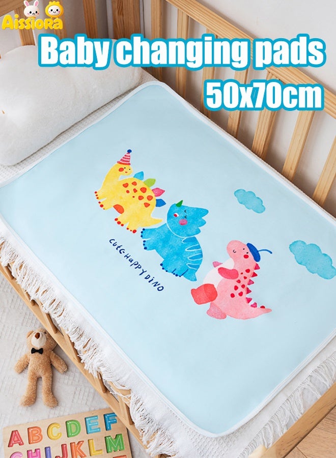 Aissiora 50x70 cm Waterproof baby pads, baby pee pads, Crib waterproof mat Reusable incontinence pads, Suitable for children, the elderly, women and pets - Image 1