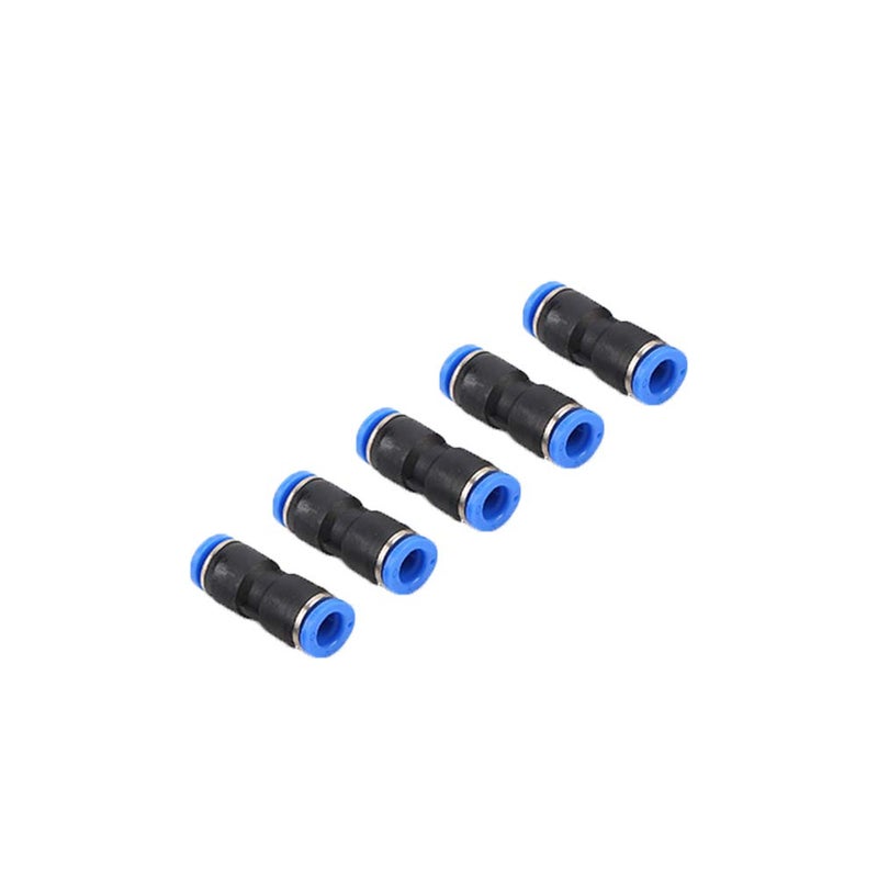 WARP WARP Pneumatic Connector 5 Pieces Vacuum PU Parts Speed Quick Fittings Metric Equal Air Line Straight Push Connectors 8 mm  - Image 1