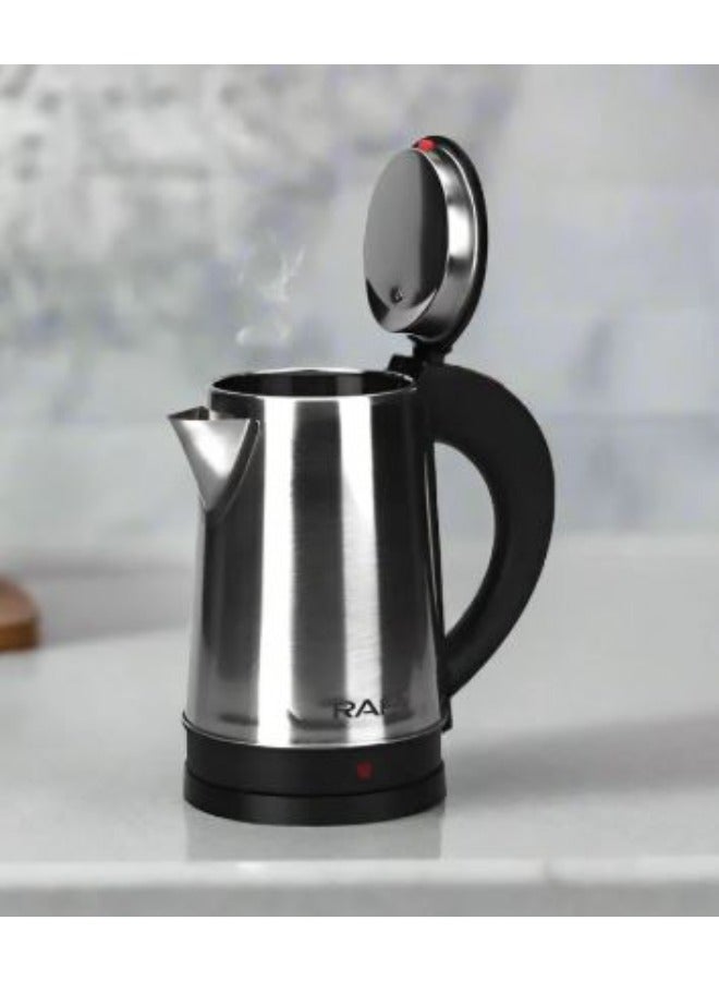 آر إيه أف غلاية كهربائية سعة 0.8 لتر، قوة 800 واط، استانلس ستيل - R.7188 - Image 2