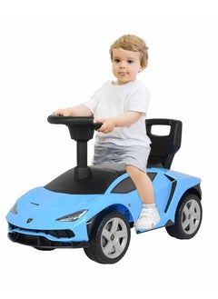 LAMBORGHINI Lamborghini Centenario Handle Pusher Rideon Car - Blue  - Image 2