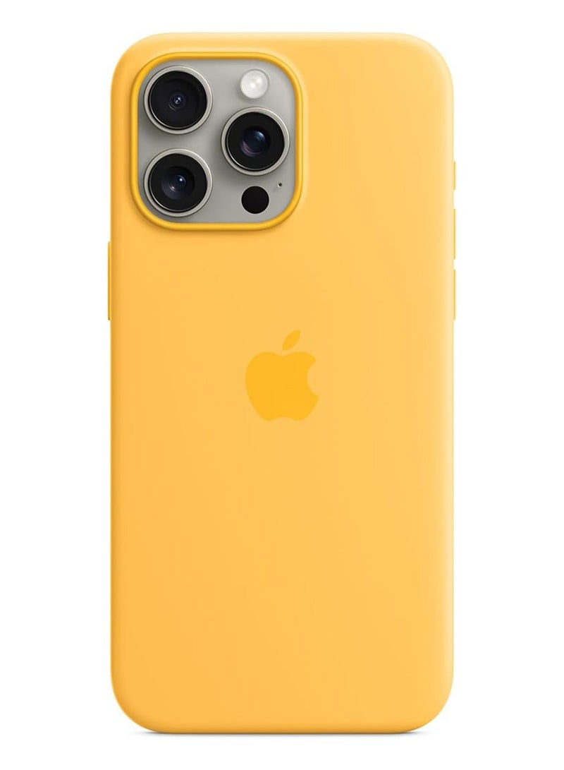 Asan Ge iPhone 15 Pro Silicone Case with MagSafe - Image 1