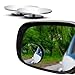EcoNour Rectangle Blind Spot Mirror 2 Pack HD Glass Convex Rear View Mirror Wide Angle with 360 Rotation 30 Adjustable Sway StickOn Side Mirror for Car SUV Trucks - Image 2