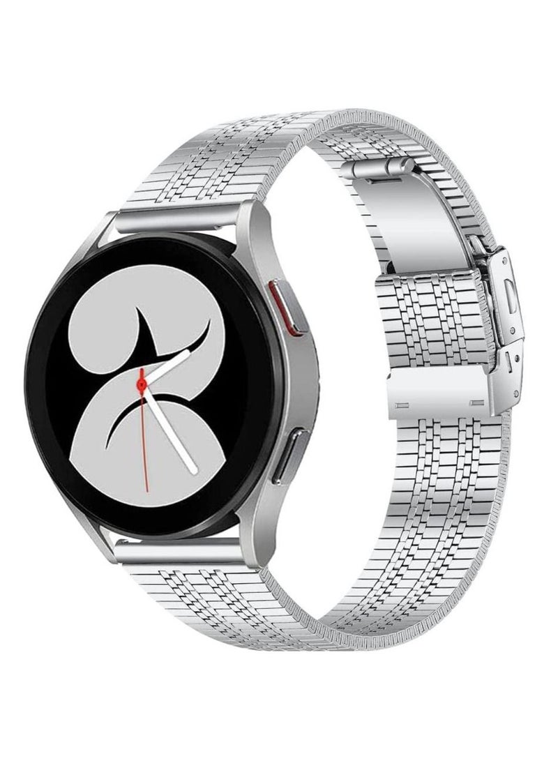 KASTWAVE Galaxy Watch 4 Strap, 20mm Watch Strap Compatible with Samsung Galaxy Watch 4 40mm 44mm/Galaxy Watch 4 Classic 46mm(2021) 42mm, Adjustable Replacement Strap for Galaxy Watch 4 Band Men Women  - Image 1
