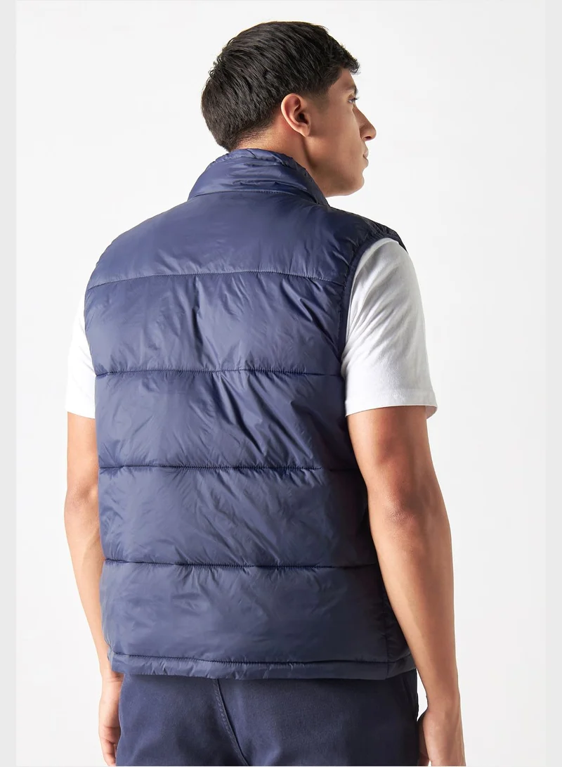 Lee Cooper Zip Through Puffer Jacket
