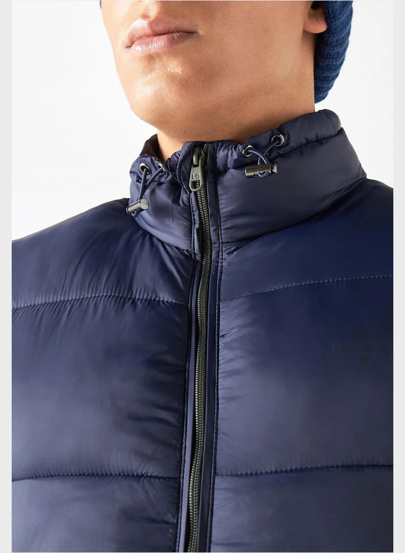 Lee Cooper Zip Through Puffer Jacket