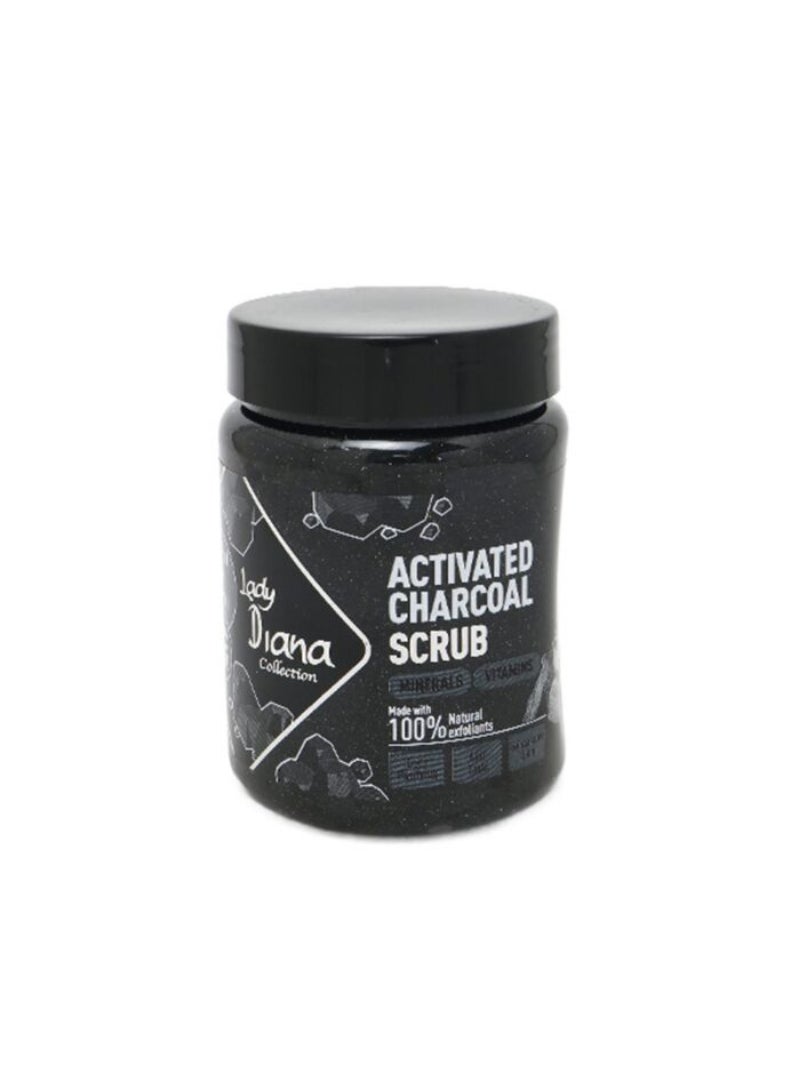 Lady Diana Activated Charcoal Scrub 500Ml