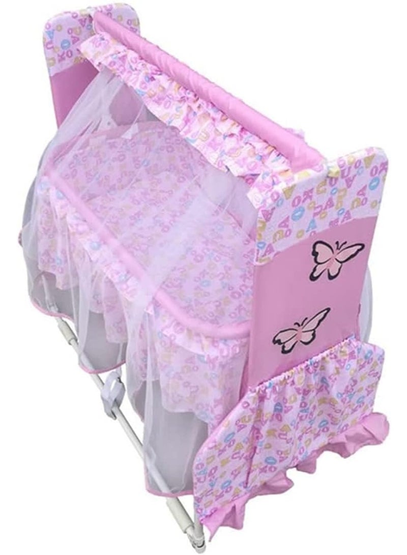 Baby crib with mosquito net - Image 1