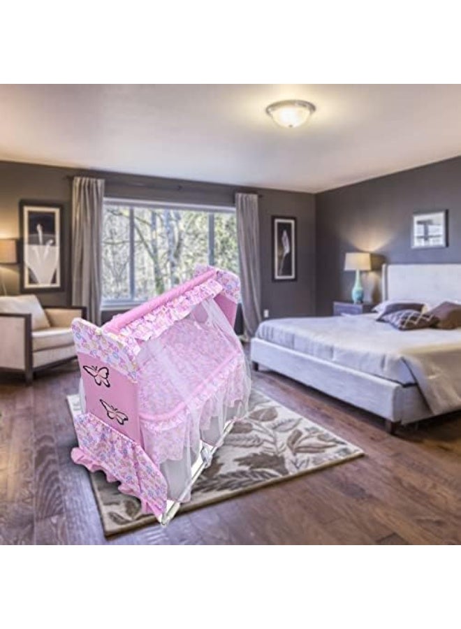 Baby crib with mosquito net - Image 3