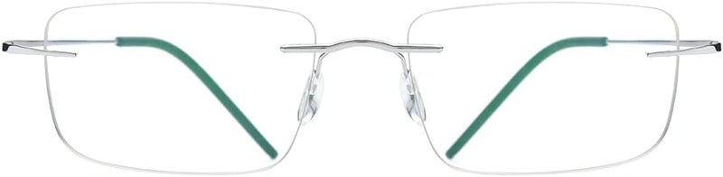 FONEX Titanium Glasses Frame,Rimless Frameless Optical Eyewear Eyeglasses for Men and Women F85634 - Image 4