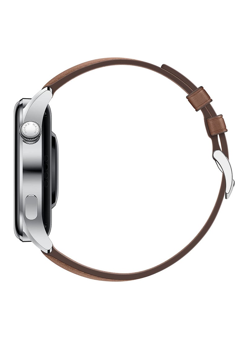 HUAWEI Watch 3 Classic 4G SmartWatch eSIM Cellular All-day SpO2 monitoring Stainless Steel Brown 3-Classic - Image 5