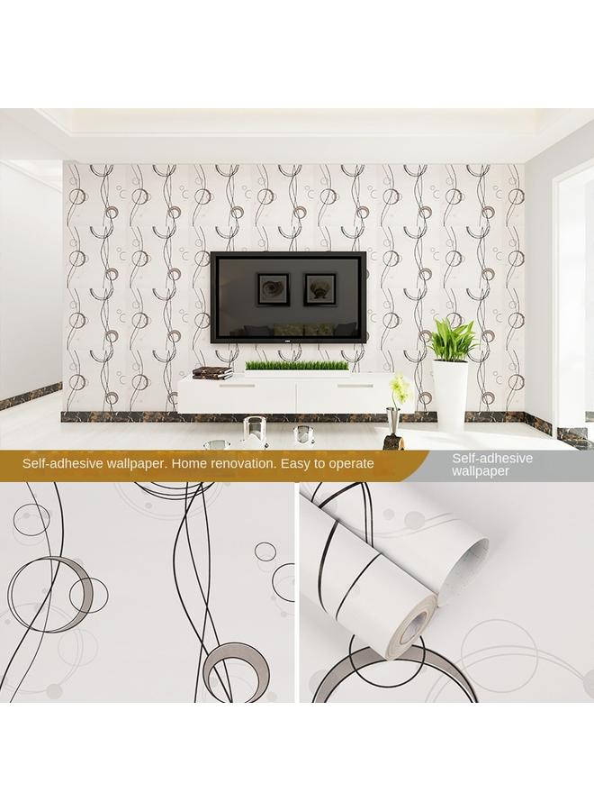 Bluejw Wallpaper Self-adhesive Bedroom Modern Simple 3d Geometric Wall Stickers Living Room TV Background Wall Dining Room Dormitory Decoration Wallpaper - Image 1