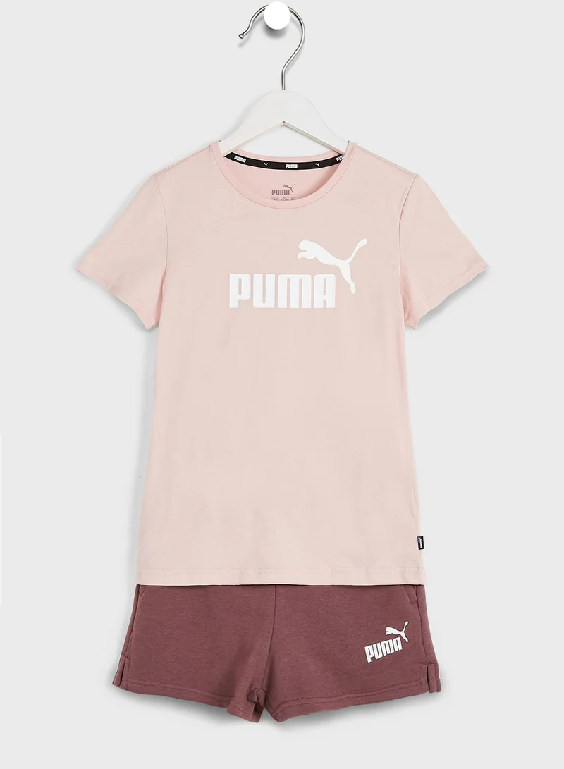 PUMA Logo kids jogger set