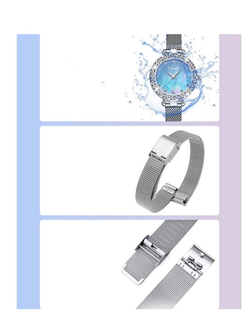 Labaoli Women's Fashion Diamond Inlaid Watch - Image 4