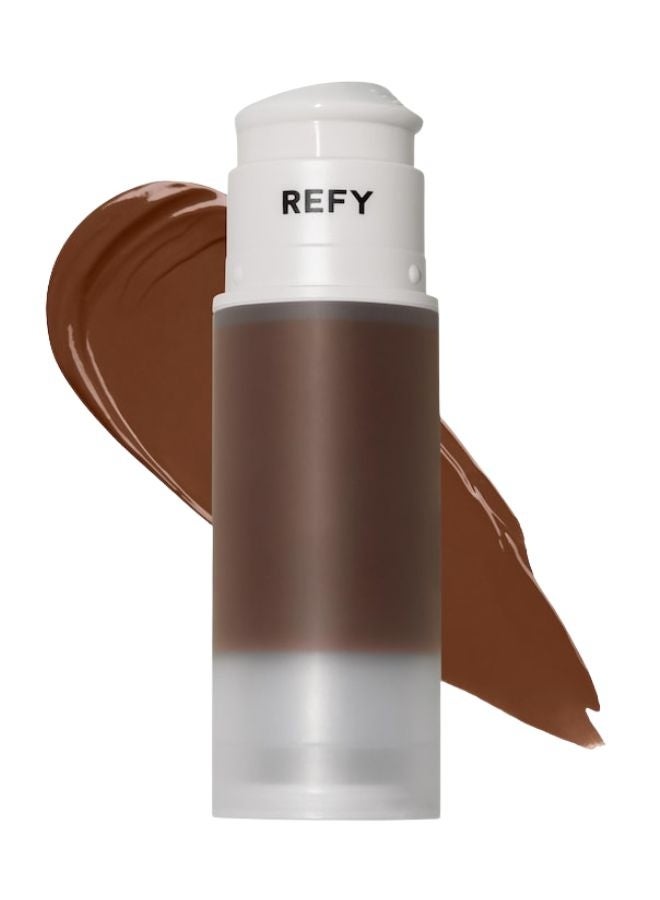 REFY Skin Base Hydrating Gel Skin Tint with Hyaluronic Acid 250W – Tan to Deep with Warm Tones, Lightweight Hydrating Skin Tint 1 oz / 30 mL - Image 1