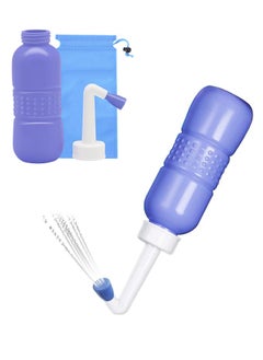 ShebSheb Portable Bidet Sprayer for Toilet and Travel,Peri Bottle for Women,Portable Shattaf Travel for Men  - Image 1