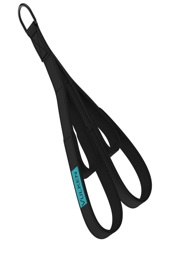 Vulken Tricep Rope Cable Attachment. 24 Inch & 17 Inch Two Lengths Built in One Pull Down Rope. Triceps Extension Straps Gym Equipment. Home Workout Handles for Resistance Bands. - Image 1