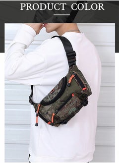 GROIC Large Crossbody Pack with 5-Zipper Pockets,Running Waistpack,Multifunctional Outdoor Bodypack,Riding Cross Bag,Mountaineering Premium Fashion Waist Pack  - Image 3