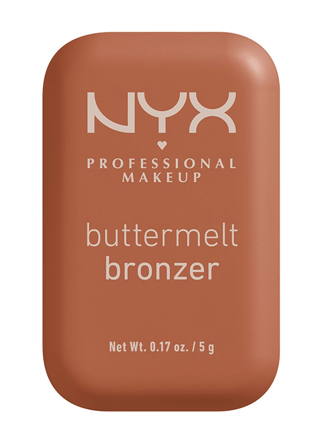 NYX PROFESSIONAL MAKEUP Buttermelt Bronzer Powder Highlighter 12 HR Wear Fade And Transfer Resistant Butta Ballin  - Image 1