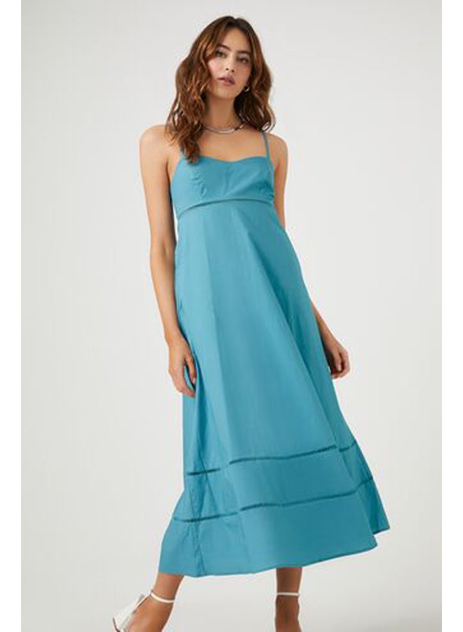 FOREVER 21 Poplin Maxi Dress - Image 4