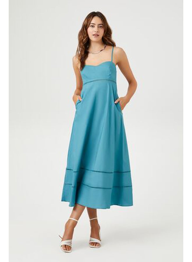 FOREVER 21 Poplin Maxi Dress - Image 1