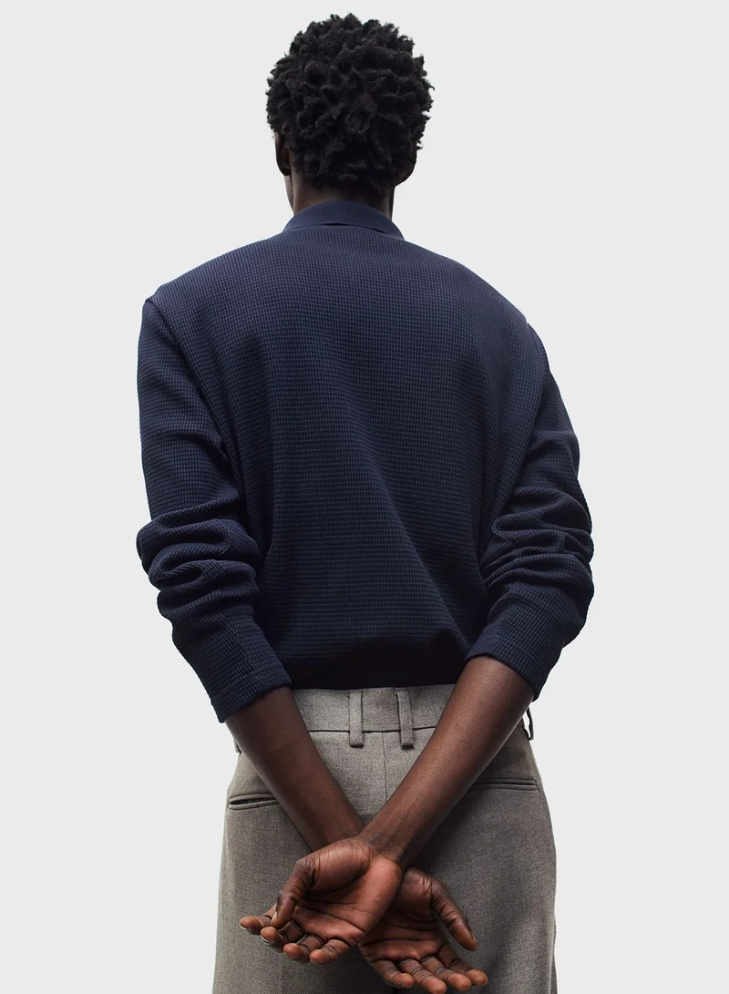 H&M Slim Fit Polo T-Shirt