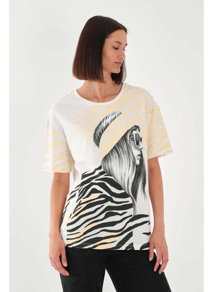 Alexander Gardi Alexandergardi Printed Short Sleeve Women's T-Shirt