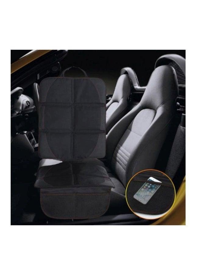 Protective Leather Car Seat Cover With Pocket - Image 2