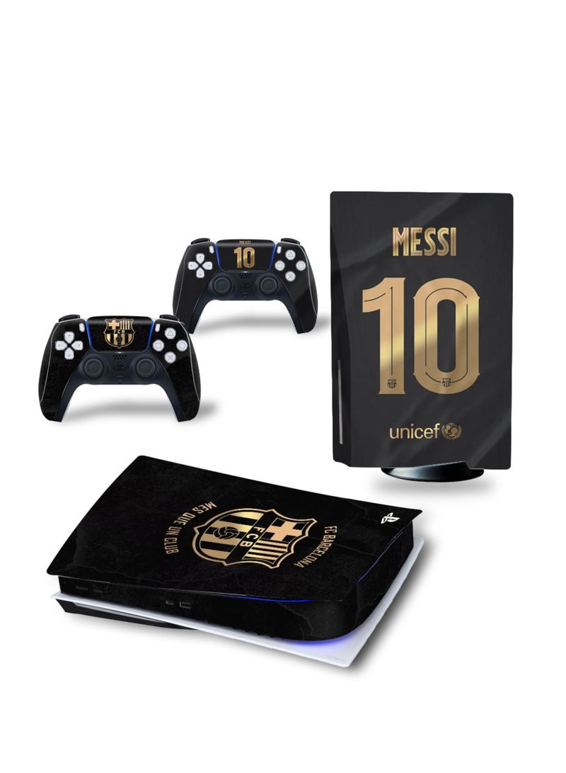 Console And Controller Sticker Set For PlayStation 5 Disc Version