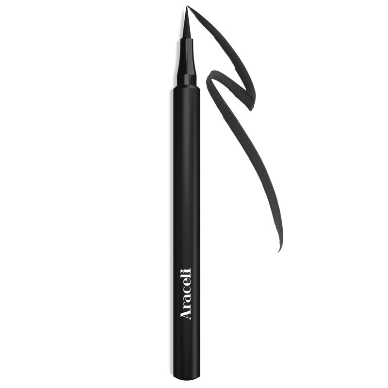 Araceli Beauty Liquid Eyeliner - Water Resistant Long-Lasting Eyeliner Pen - Precision Liquid Eye Liner with Smudge-Proof Formula - Easy Glide & Quick Dry - Perfect for Cat Eye & Winged Looks - Black - Image 1