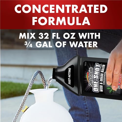 Spectracide One-Shot Weed & Grass Killer, 32 Ounce Concentrate, One Application Kills and Prevents Weeds for up to 5 Months - Image 3