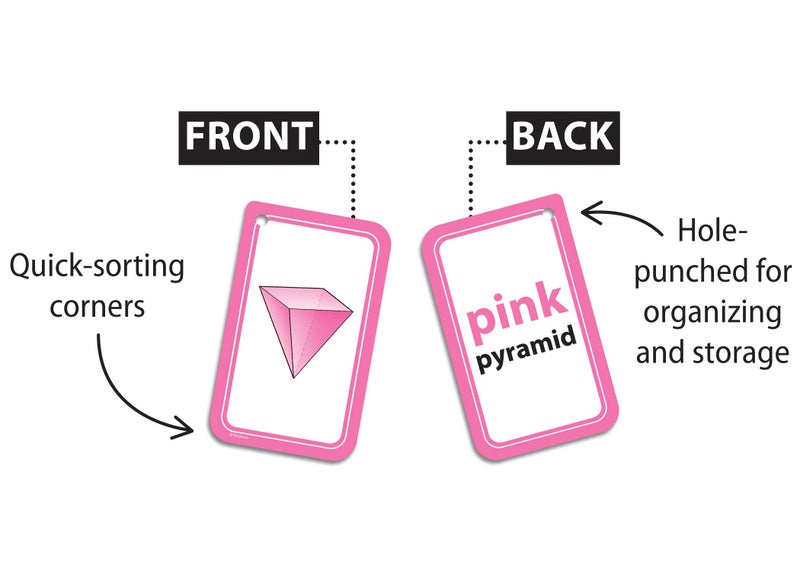 Teacher Created Resources Shapes and Colors Flash Cards (EP62051) Medium - Image 2