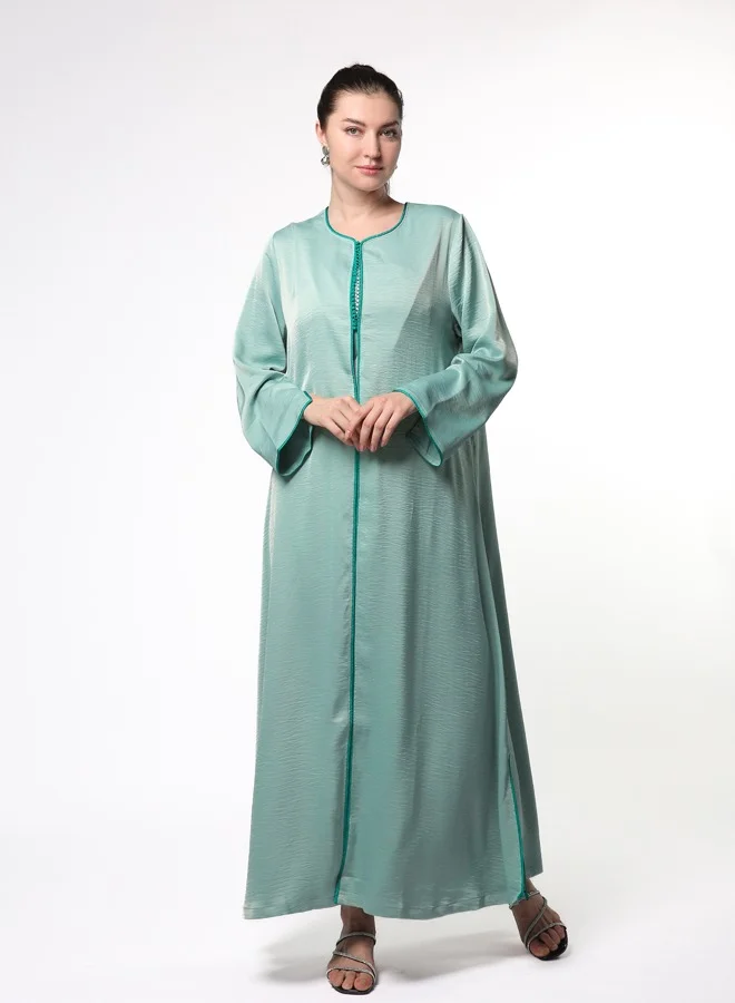 Line73 by Zahra Moroccan-Inspired A-Line Abaya