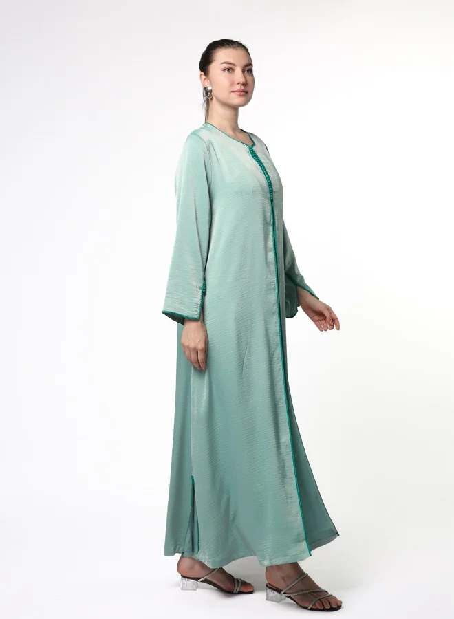 Line73 by Zahra Moroccan-Inspired A-Line Abaya